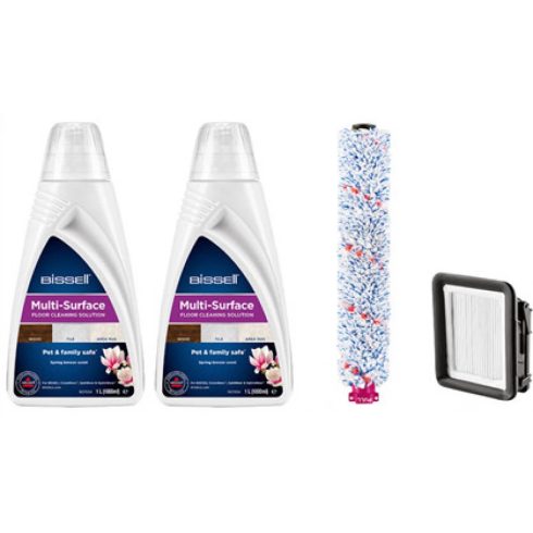 BISSELL 2815 MultiSurface tisztítócsomag (2x mosószer + ecsethenger + szűrő)