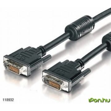 EQUIP DVI-D Összekötő Fekete 5m 118935