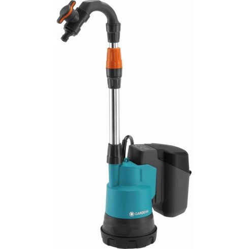 GARDENA 14602-66 Akkumulátoros hordóürítő szivattyú 2000/2 18V P4A - akku és töltő nélkül