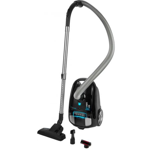 SENCOR SVC 7500BK Porszívó porzsákos 750 W 3.5 l fekete