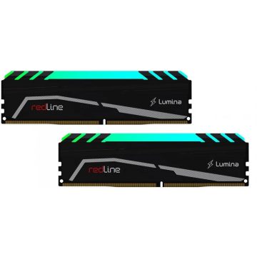   MUSHKIN 16GB Redline Lumina RGB DDR4 3200MHz CL16 KIT MLA4C320GJJM8GX2