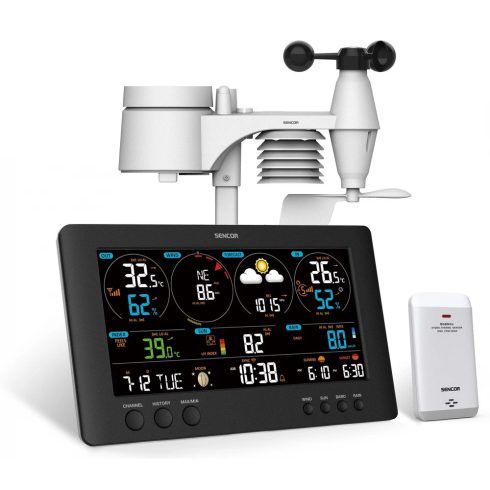 SENCOR SWS 12500 WiFi professzionális meteorológiai állomás