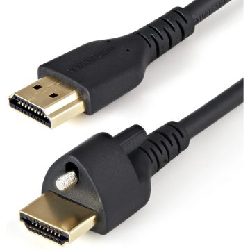 STARTECH HDMI 2.0 Összekötő Fekete 1m HDMM1MLS