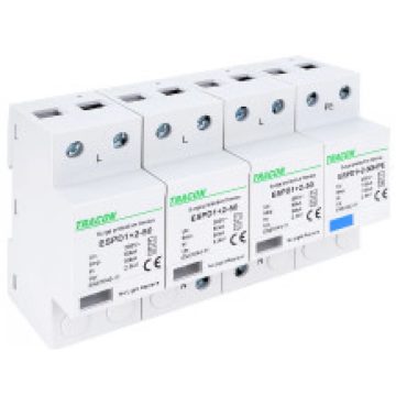   TRACON ESPD1+2-50-3P T1+T2 AC típusú túlfeszültség levezető egybeépített