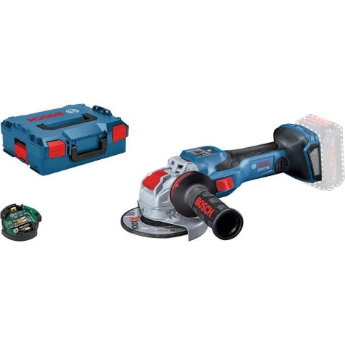BOSCH GWX 18V-15 SC Professional Akkus sarokcsiszoló X-LOCK rendszerrel + L-BOXX - akku és töltő nélkül
