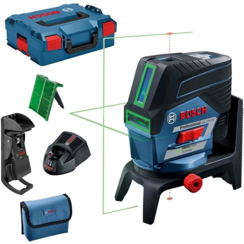 BOSCH GCL 2-50 CG Kereszt lézer + tartó