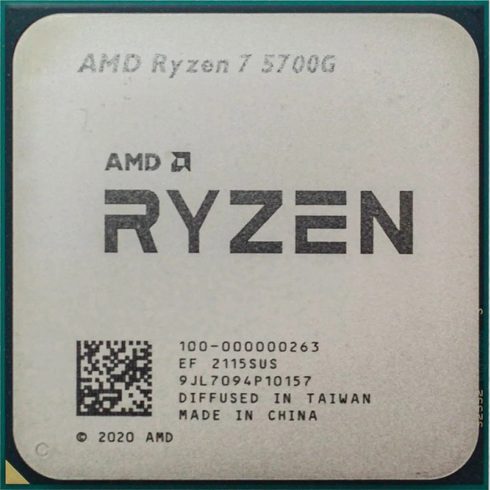 AMD Ryzen 7 5700G 3.80GHz AM4 OEM 100-000000263