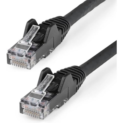 STARTECH UTP CAT6 Összekötő Fekete 1m N6LPATCH1MBK