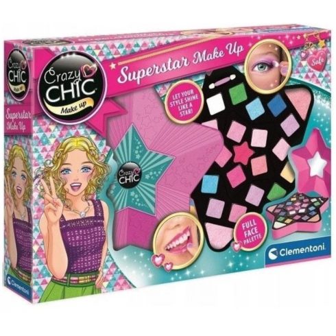 CLEMENTONI Crazy Chic Szupersztár smink szett
