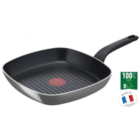 TEFAL B5694053 Easy Plus Serpenyő 26x26 cm fekete