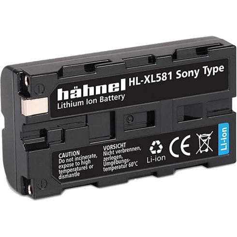 HAHNEL HL-XL581Akkumulátort 7.2V 2500m Ah