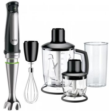 BRAUN MQ 7045X MultiQuick 7 kézi turmixgép fekete / ezüst