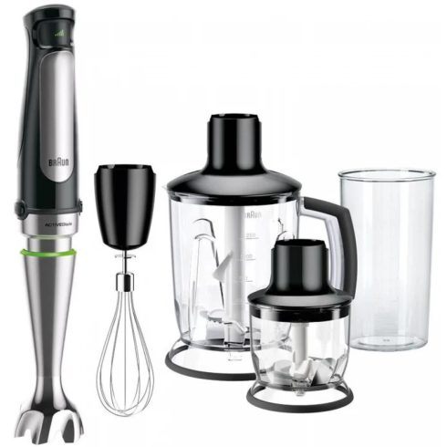 BRAUN MQ 7045X MultiQuick 7 kézi turmixgép fekete / ezüst