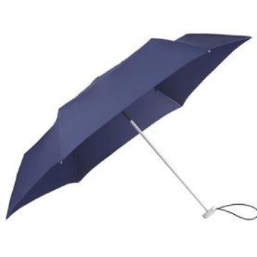 SAMSONITE Alu Drop S 3 Sect. Manual Flat Esernyő kék