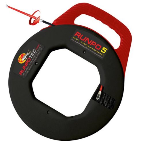 RUNPOTEC 100140 RUNPO 5 5.3mm/30m dobozos műanyag kábelbehúzó