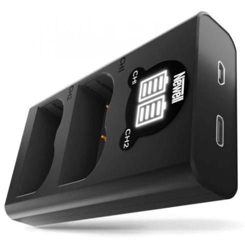 NEWELL DL-USB-C dupla töltő DMW-BLF19 akkumulátorhoz