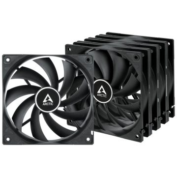 ARCTIC COOLING F12 fekete 5 darabos szett