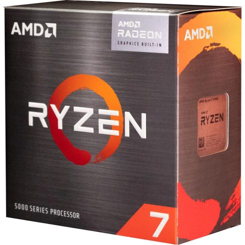 AMD Ryzen 7 5700G 3.80GHz AM4 BOX Wraith Stealth hűtő ventilátorral 100-100000263BOX