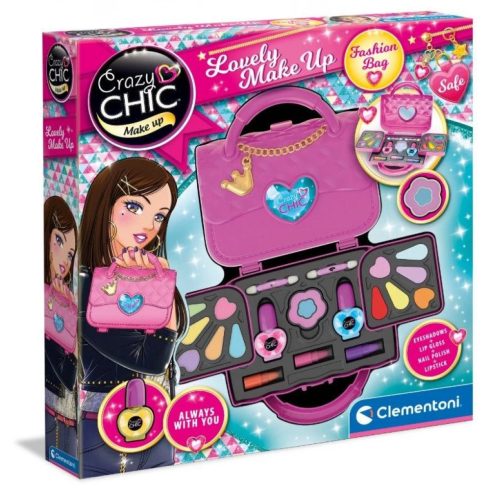 CLEMENTONI Crazy Chic Táska smink készlet