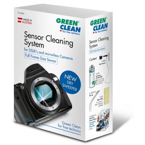 GREENCLEAN Profi Kit szenzor tisztító szett