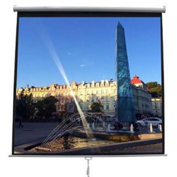 MEDIUM Rollo vetítővászon 203x203 cm 1:1