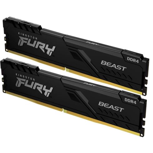 KINGSTON FURY 16GB Beast DDR4 3600MHz CL17 KIT KF436C17BBK2/16