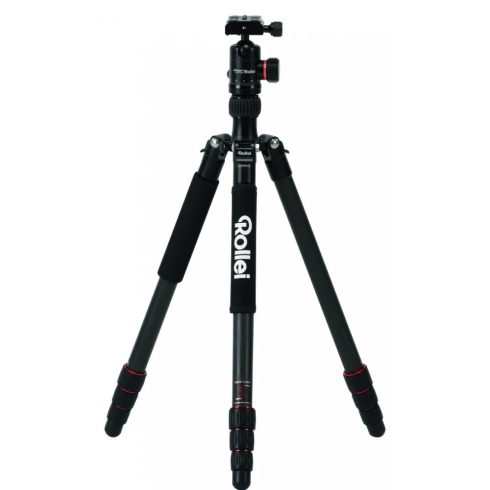 ROLLEI C5-i Carbon fekete állvány + monopod + gömbfej + bélelt táska karbon