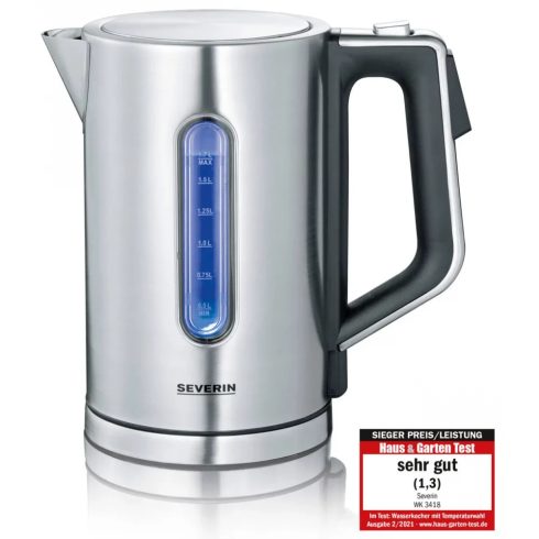 SEVERIN WK 3418 Vízforraló 3000 W 1.7 l rozsdamentes acél