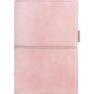   FILOFAX Domino Soft Kalendárium gyűrűs betétlapokkal personal méret pasztell rózsaszín