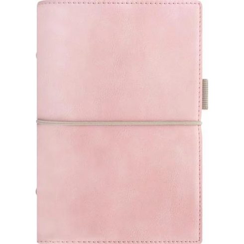 FILOFAX Domino Soft Kalendárium gyűrűs betétlapokkal personal méret pasztell rózsaszín