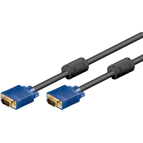 GOOBAY VGA/D-Sub Összekötő Fekete 10m 93378