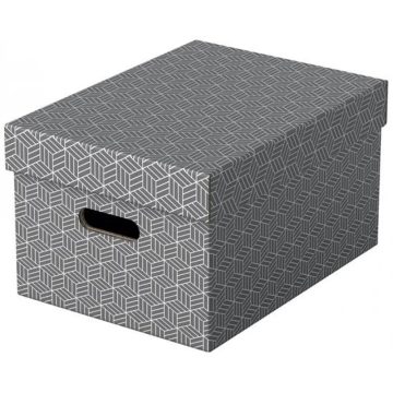 ESSELTE Home Tárolódoboz M méret szürke