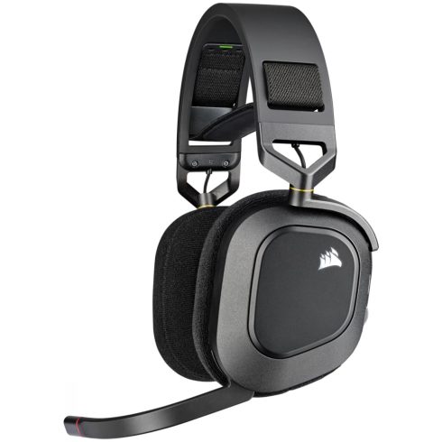 CORSAIR HS80 RGB Wireless fekete