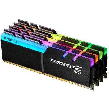   G.SKILL 128GB Trident Z RGB DDR4 4000MHz CL18 KIT F4-4000C18Q-128GTZR
