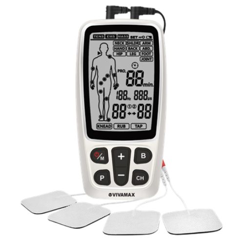 VIVAMAX Kombinált TENS és EMS készülék v2