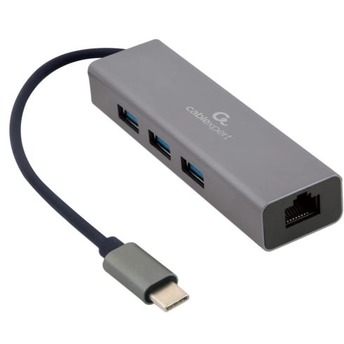 GEMBIRD A-CMU3-LAN-01 USB 3.1 Type C UTP Átalakító 1Gbps szürke