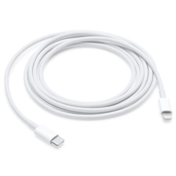   APPLE USB 2.0 Type C Lightning Töltő/adatkábel Fehér 2m mqgh2zm/a