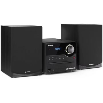 SHARP XL-B517D Micro HiFi rendszer fekete