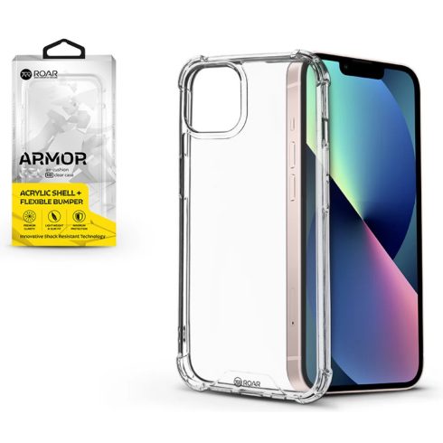 ROAR Armor Gel Szilikon hátlap iPhone 13 átlátszó