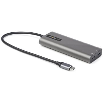   STARTECH USB C Multiport Adapter - USB-C to HDMI or Mini DisplayPort 4K 60Hz