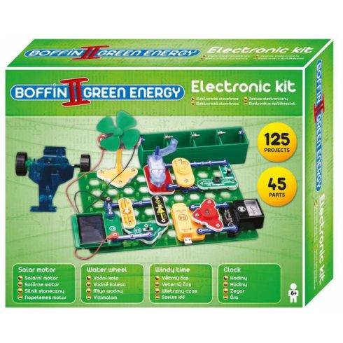 BOFFIN II GREEN ENERGY elektronikai építőkészlet