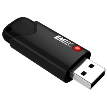 EMTEC B120 Click Secure 3.2 32GB USB 3.1 Fekete