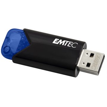 EMTEC B110 Click Easy 3.2 32GB USB 3.1 Fekete-Kék