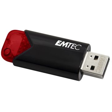EMTEC B110 Click Easy 3.2 256GB USB 3.1 Fekete-Piros