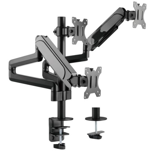 EQUIP 17"-27" Triple Monitor Desk Mount Bracket