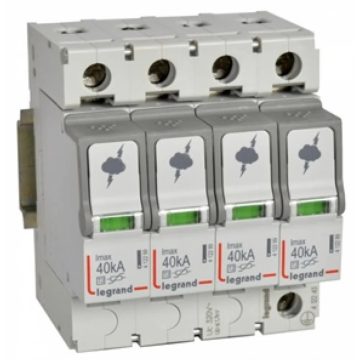 LEGRAND 4P T2 40kA túlfeszültség levezető