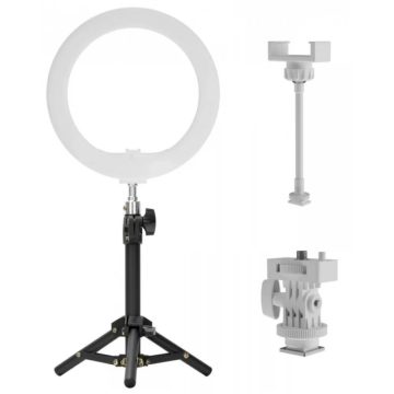 NEWELL RL-10A Arctic White LED gyűrűs lámpa