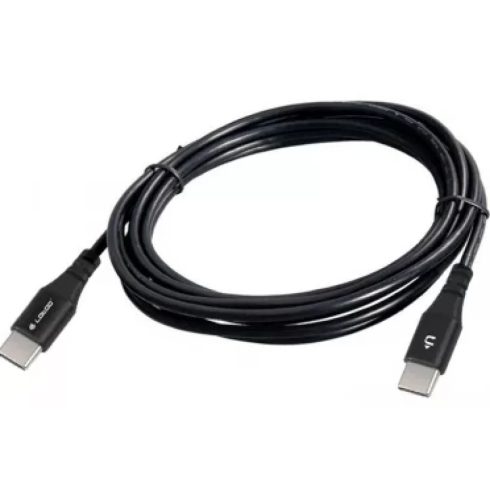 LOTOO USB 2.0 Type C Összekötő Fekete 80cm LTO-ICSS2C-800