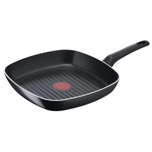 TEFAL B5564053 Simple Cook Serpenyő Grill 28x26cm fekete