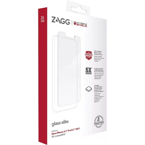 ZAGG InvisibleShield Glass Elite iPhone 13/13 Pro